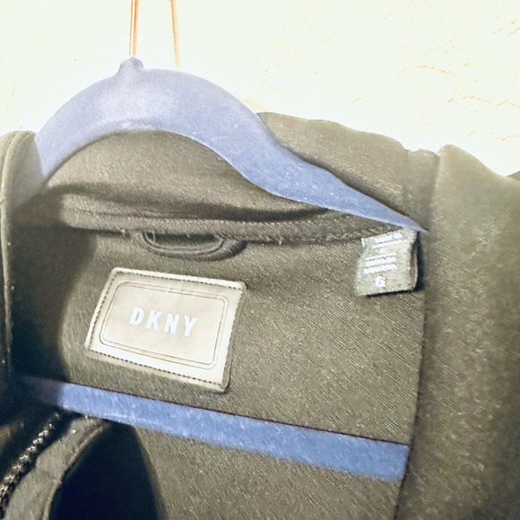 DKNY Men's Full Zip Hooded Scuba Jacket size Large GUC - Picture 3 of 10
